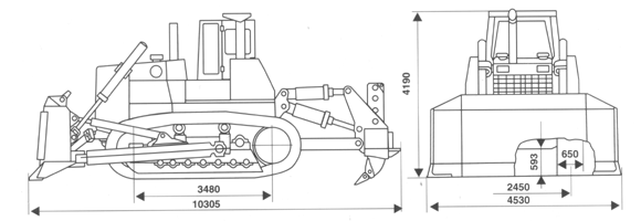 технические характеристики трактора Т-500